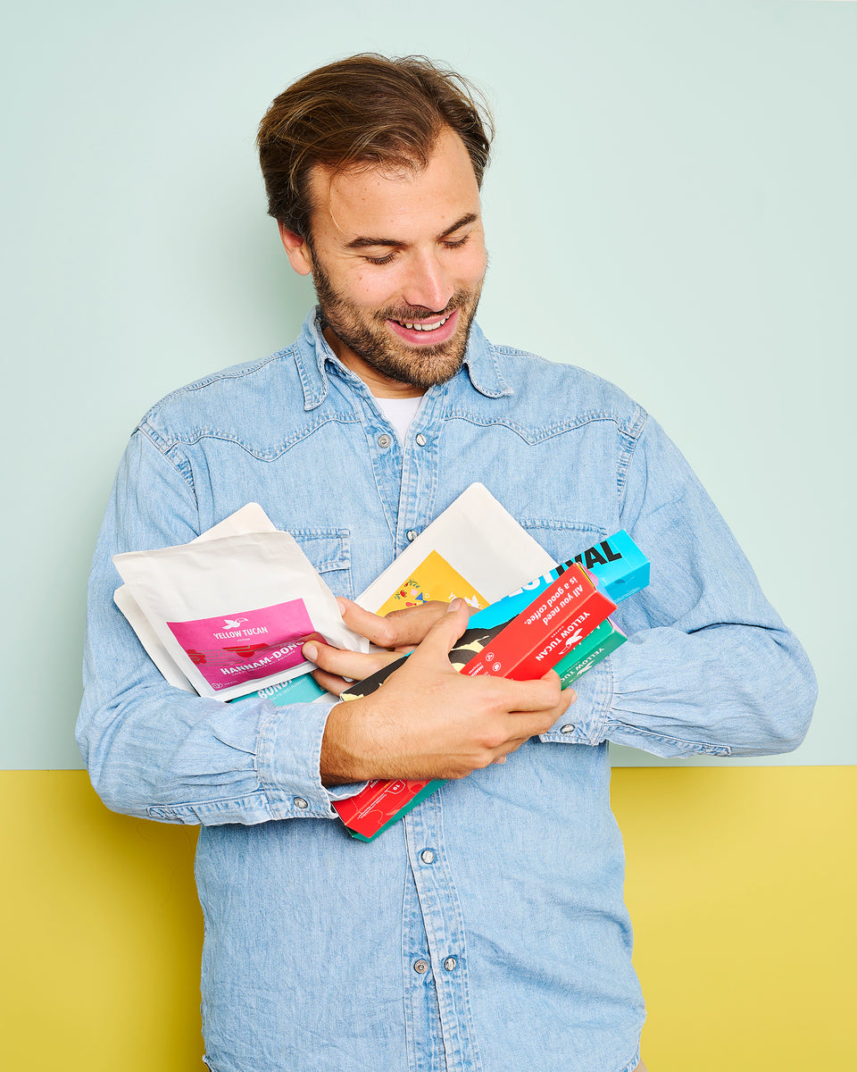 Unboxing Yellow Tucan café de spécialité bio