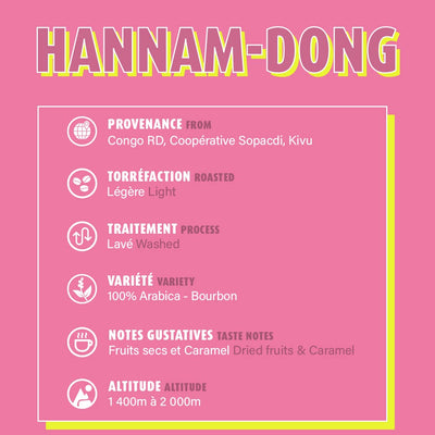 Café de spécialité bio Hannam-Dong