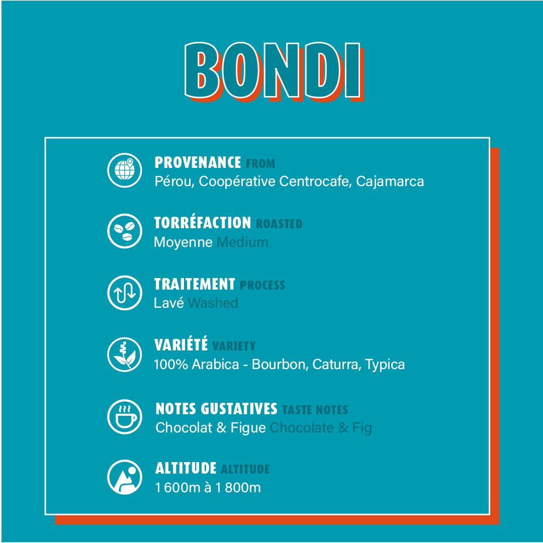 Café de spécialité bio Bondi