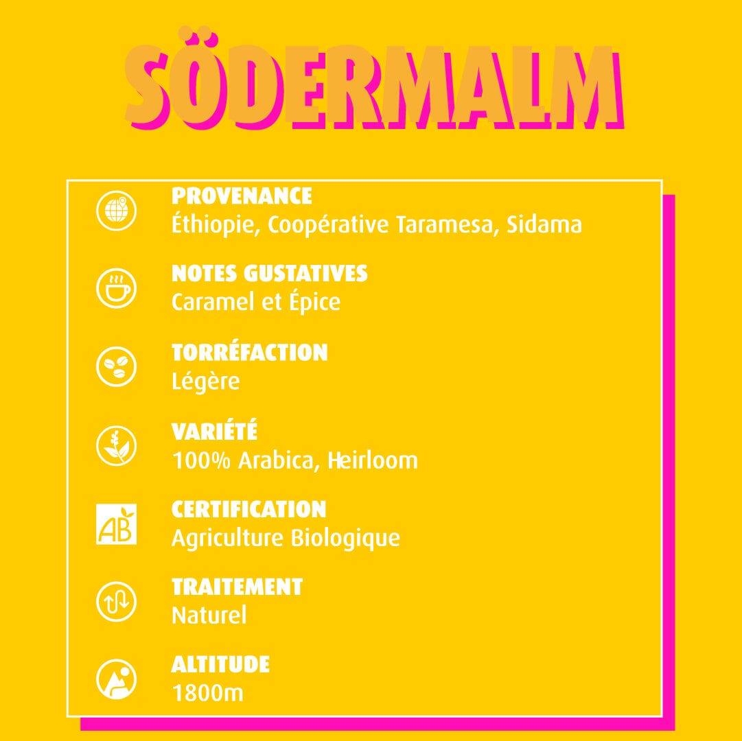Café de spécialité bio Södermalm Yellow Tucan 